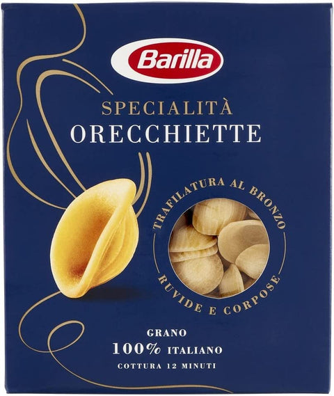 Lot De 20 Pâtes Barilla Specialità Orecchiette Pugliesi Italien Nouilles 500 G