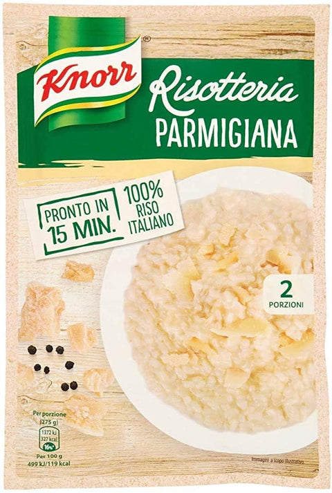 3 X Knorr Risotto Dans Le Riz Parmigiana 175 G 100 % Italien Plats Préparés