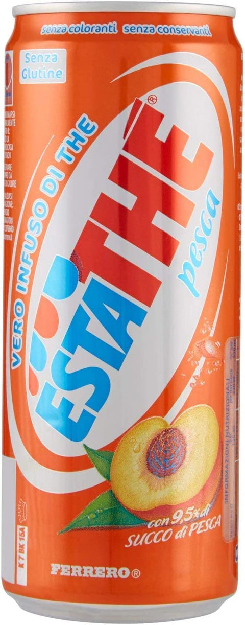 Ferrero Lot De 48 Boîtes De Thé Glacé À La Pêche The' Pesca 330 Ml