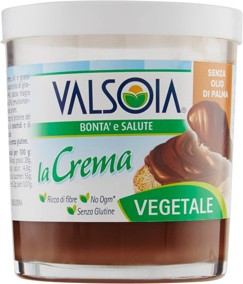 Valsoia Lot De 3 Crèmes À Tartiner Avec Noisette Et Cacao Faible En Gras Pour Végétaliens 200 G