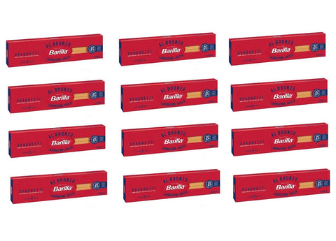 Barilla Spaghetti Al Bronzo Lot De 12 Pâtes Dessinées 400 G