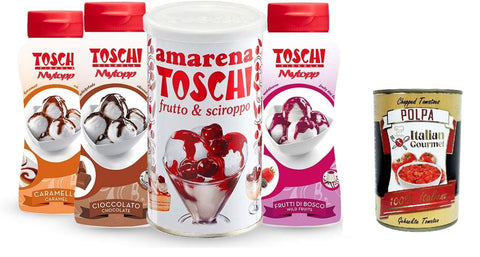 Kit Per Decorazioni Per Dolci E Gelati Toschi Pour Décorations De Bonbons Et De Crème Glacée - Toschi + Italian Gourmet Plpa 400 G