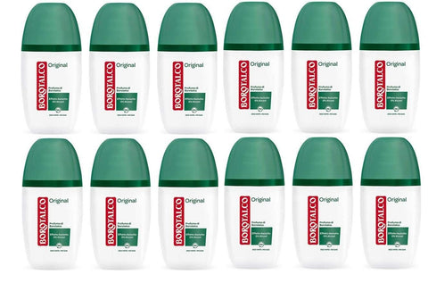 Set 12 Borotalco Deodorante Vapo 75 Original - Cura Del Corpo