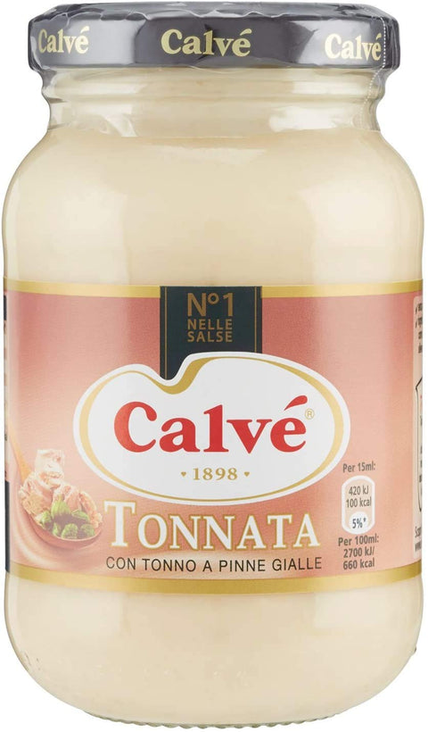 Calve Salsa Tonnata Per Antipasti E Aperitivi 3 Pezzi Da 214 Grammi