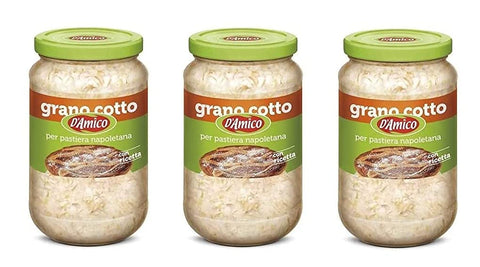 D'amico Grano Cotto Per Pastiera Napoletana 580 G De Blé Italien Cuit