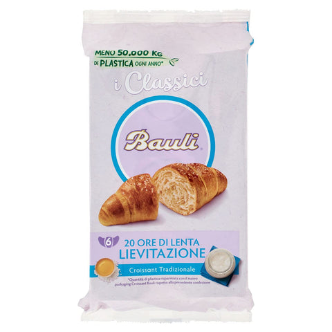 Bauli - Croissant Classico - 6 Pezzi - 240 Gr