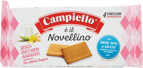 Campiello Novellino Lot De 3 Biscuits Sans Sucre Ajouté 350 G