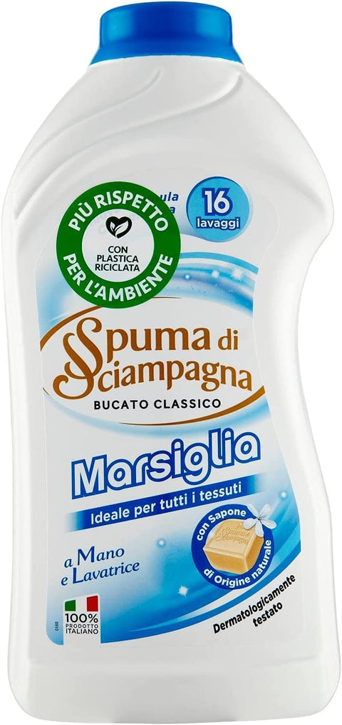 6 X Spuma Di Sciampagna - Lessive Liquide 16 Lavages 1 L