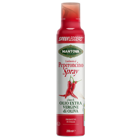 Sprayleggero Huile D'olive Extra Vierge Aromatisée Au Piment Spray 250ml