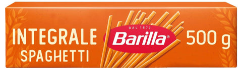 Barilla Spaghetti N°5 Integrale 100% Blé Complet 500 G - Lot De 10