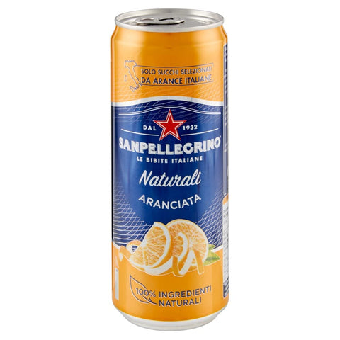 San Pellegrino Lot De 48 Boîtes De 330 Ml Orange