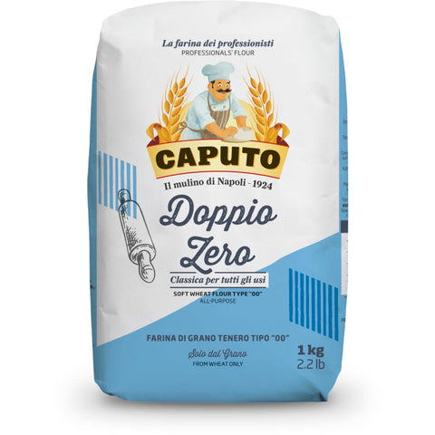 Caputo Pizzeria Farina Blu 1 Paquet De 1kg. / Qualité Supérieure D'italie / Riche En Protéines. 1.00 Kg 1000.00 Ml