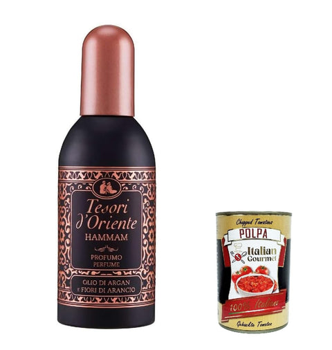 Tesori D'oriente Hammam Aromatic Lot De 6 Eaux De Toilette 100 Ml + Polpa Italien Gourmet 400 G