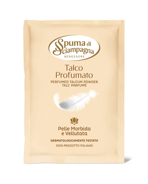 Spuma Di Sciampagna – Talc Parfumé – 10 Pochettes De 75 G [750 G]