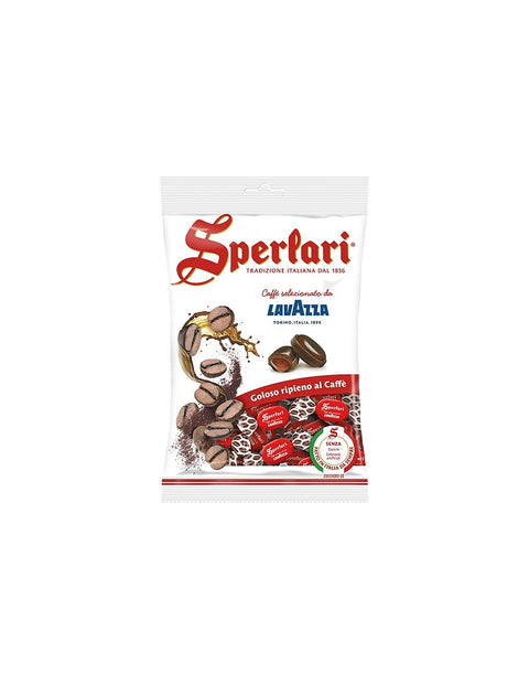 Sperlari - Bonbons Avec Remplissage De Café Lavazza Gourmet Sans Gluten - Emballage Individuel - 18 Sachets De 175 G