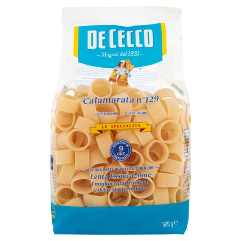 De Cecco Pasta Calamarata N.129 - 500 Gr