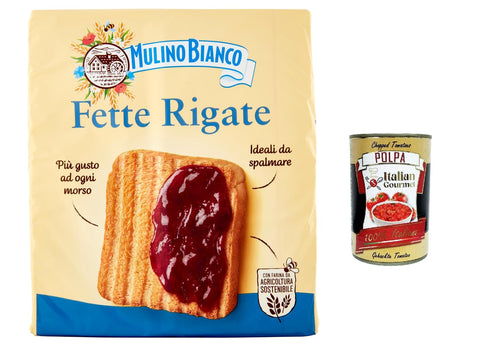Mulino Bianco Biscottate Le Fette Rigate 315 G Biscottate Biscottate Biscotte 315