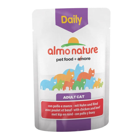 Almo Nature Daily Menu - Sachets Fraîcheur 30 X 70g Poulet & Boeuf