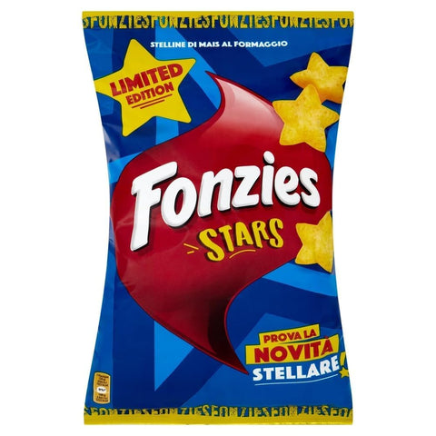 Fonzies Stars - Limited Edition Snacks en forme d'étoile au maïs et au fromag 20x 160g