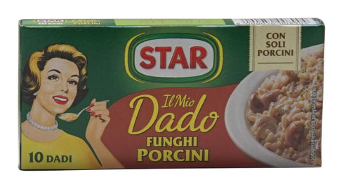 Star Star Cubes De Porcini Mushroom 100 G – Champignons Porcini Italiens 100 G