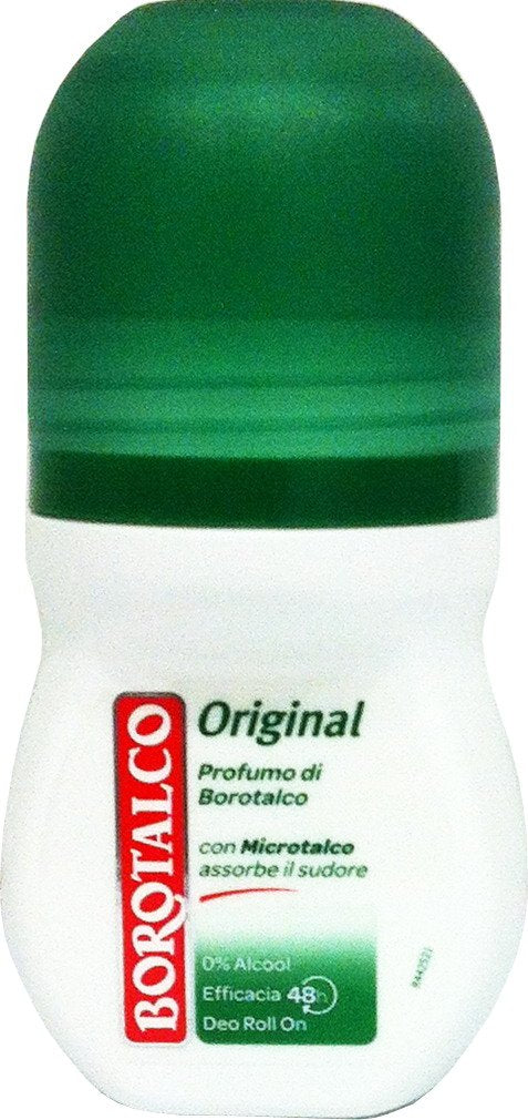 6 X Borotalco Deo Persona Roll On Original Fresh 50 Ml