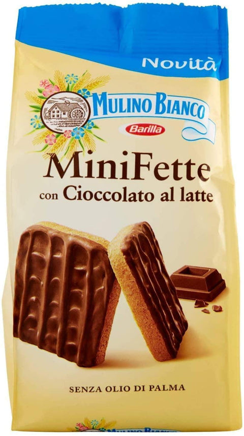 Mulino Bianco Mulino Bianco Mini Tranches De Chocolat Au Lait Gr.110