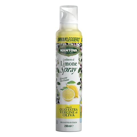 Sprayleggero Huile D'olive Extra Vierge Aromatisée Au Citron Spray 250ml
