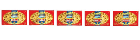 Lot De 5 Pâtes Divella 100 % Italiennes N° 46 Calamari 500 G