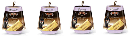 4x Bauli Il Pandoro Baileys Avec La Crème Baileys Décoré Avec Du Cacao Sucré 750g