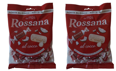 Rossana Lot De 2 Bonbons Remplis De Noix De Coco 150 G
