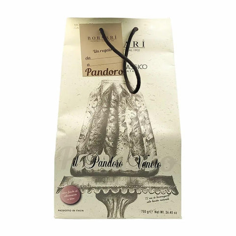 3x Borsari Traditional Pandoro Shopper 750gr