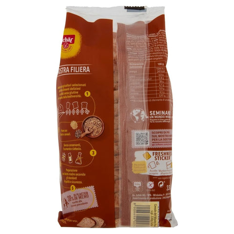 Schar Mastro Panettiere Cereale VPain tranché sans gluten aux 7 graines et céréales 8 x 330 g + Italian Gourmet polpa 400g
