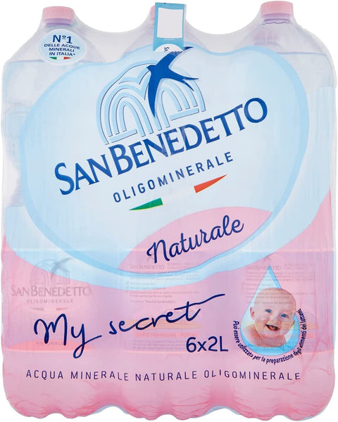 Confezione Acqua San Benedetto 2 Lt Plastica X 6 Pz