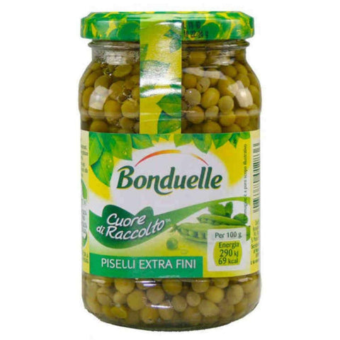Bonduelle Factices 3 X Italien Printemps Peas 330 G Bocal En Verre