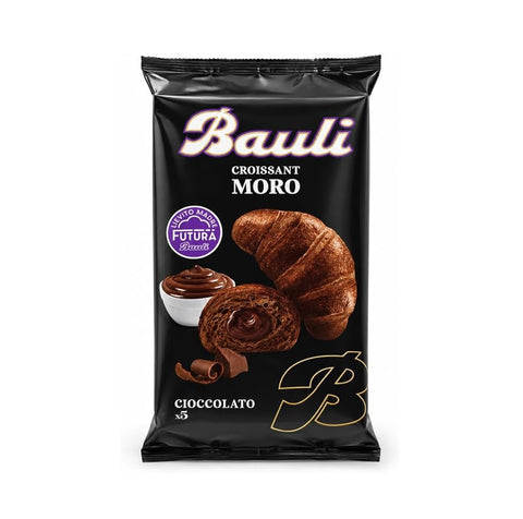 Bauli Croissant Moro al Cioccolato 250g 5 croissants fourrés à la crème au chocolat