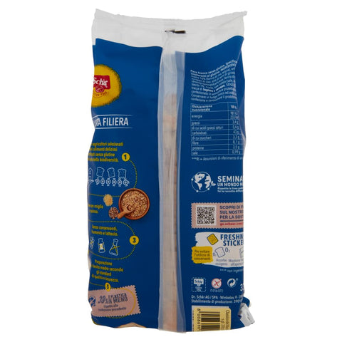 Schar Classico del Mastro Panettiere Glutenfreies Weißbrot. Speziell für Menschen mit Glutenunverträglichkeit entwickelt. 8 x 330 g Original Italian Snack.