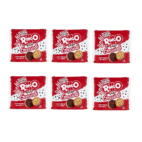6x Ringo Feat. Gocciole Limited Edition Snack 6 portions 165g