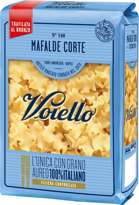 Voiello Voiello Mafalde Corte 1 Paquet De 500 Grammes / Qualité Premium D'italie / Riche En Protéines. 0.50 Kg 500.00 Ml