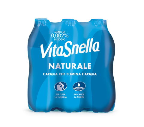 Vitasnella Acqua Oligominerale Naturale 0.5l (Confezione Da 6)
