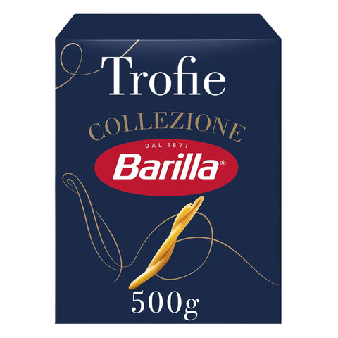Barilla Collezione Trofie Pasta, En Blé Dur De Qualité Supérieure, 3 X 500 G