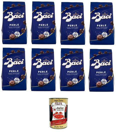 Baci Perugina Perle Petits Plaisirs Au Goût Unique 8 X 154 G + Polpa Italian Gourmet 400 G