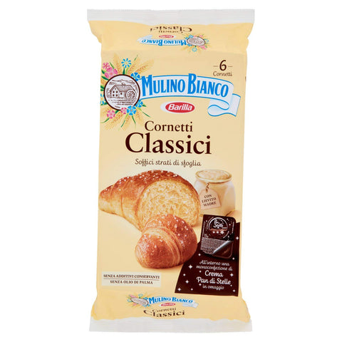 Mulino Bianco 18 X Cornetti Classici Italian Sachets Kraft 40 G