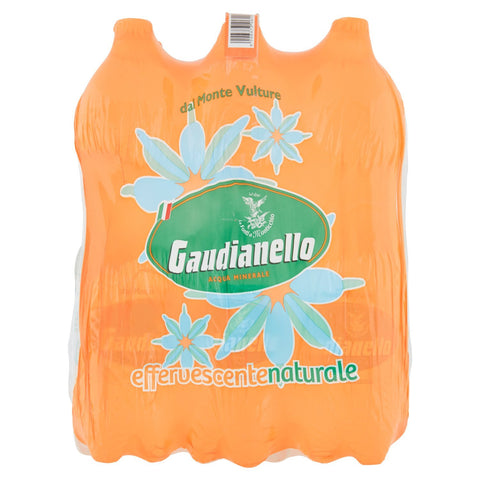 Gaudianello Eau Naturelle Effervescent Lt 1:50 6 Bouteilles