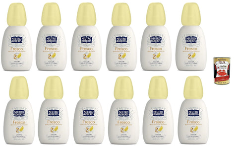 Neutro Roberts Déodorant En Vaporisateur Fresco, Bergamote Et Gingembre, Sans Sels D'aluminium Avec Huile De Glycérine Pure, 12 X 75 Ml, Sans Gaz 48h + Italian Gourmet Polpa 400 G