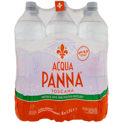 Acqua Panna Acqua Minerale Naturale Lt. 1.5 Confezione Da 6 Bottiglie (1000027873)
