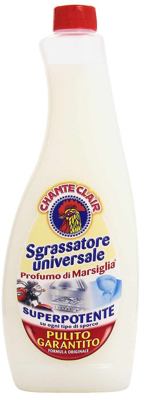 Chanteclair – Charge Universel Dégraissant, Parfum De Marseille, Superpotente Sur Chaque Type De La Saleté – 625 Ml