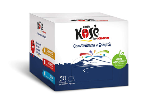 Caffè Kosè By Kimbo - Intenso - Box 50 Dosettes Ese44 7g