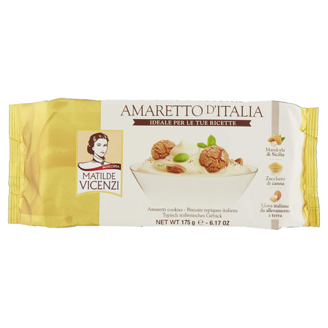 Vicenzi - Amaretto D'italia, Ricetta Tradizionale Italiana - 200 G