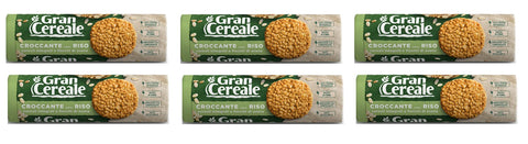 Mulino Bianco Gran Lot De 6 Biscuits À Céréales Et Riz 230 G