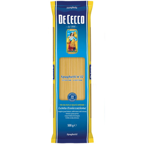 De Cecco Spaghetti N°12 (24 X 500 G)